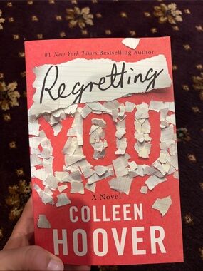 Barnes & Noble Red & White "Regretting You" by Colleen Hoover